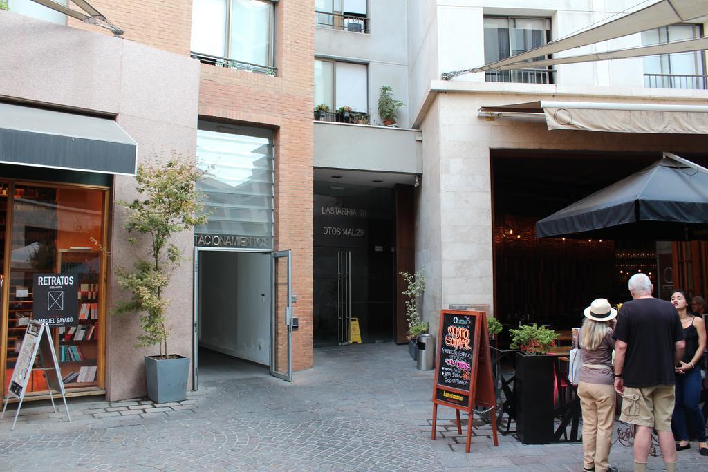 סנטיאגו Uh Aparthotel Lastarria מראה חיצוני תמונה