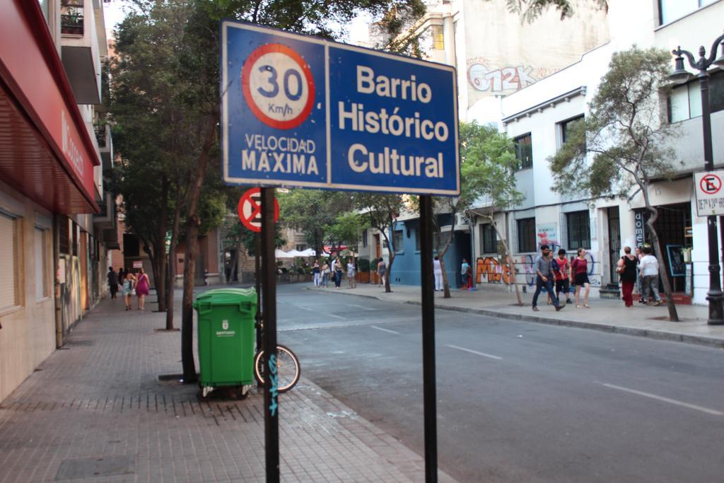 סנטיאגו Uh Aparthotel Lastarria מראה חיצוני תמונה